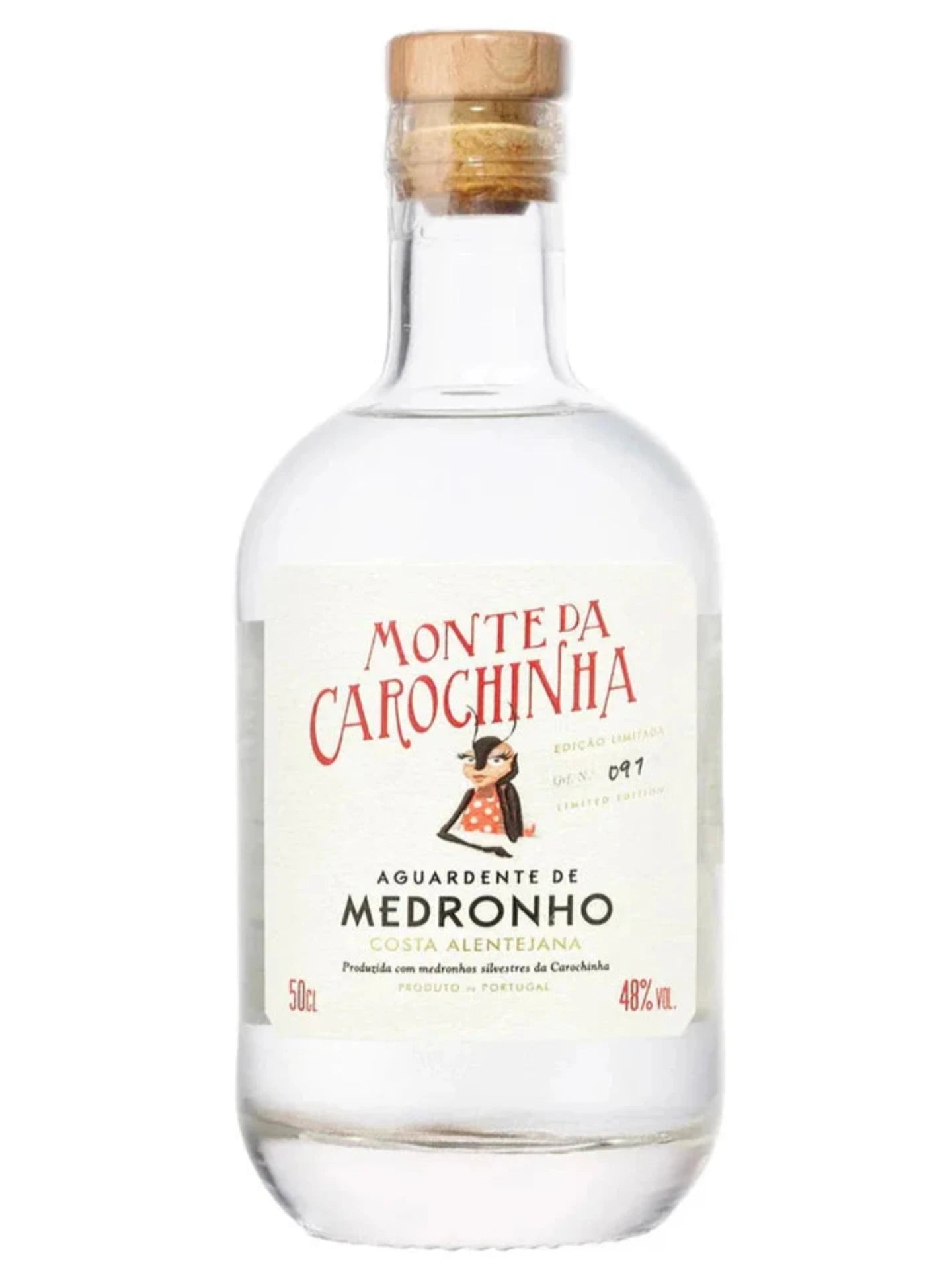 Aguardente Medronho Monte da Carochinha 45% Vol 500ml