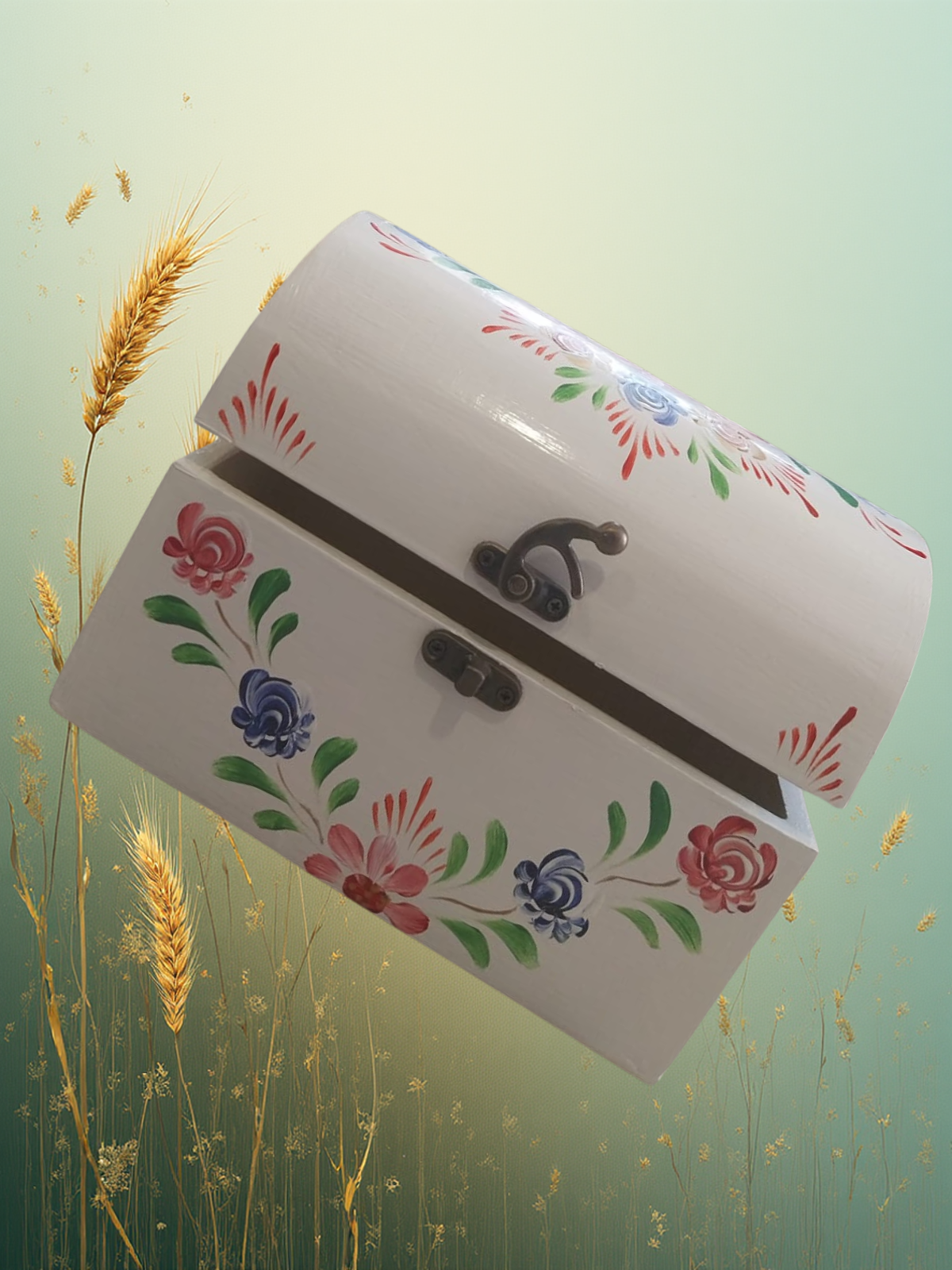 Bau Branco Pintura Alentejana