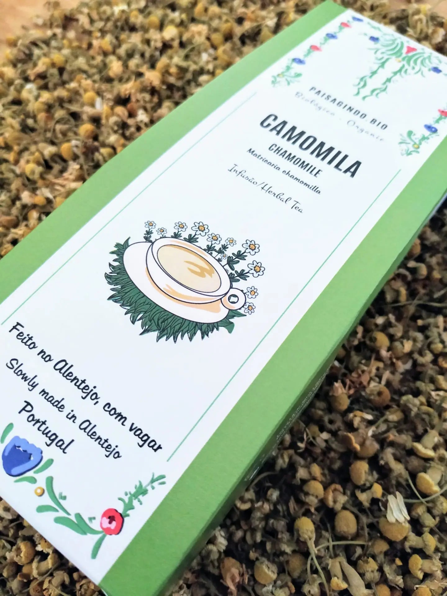 Infusão Camomila - Paisagindo Loja do Castro