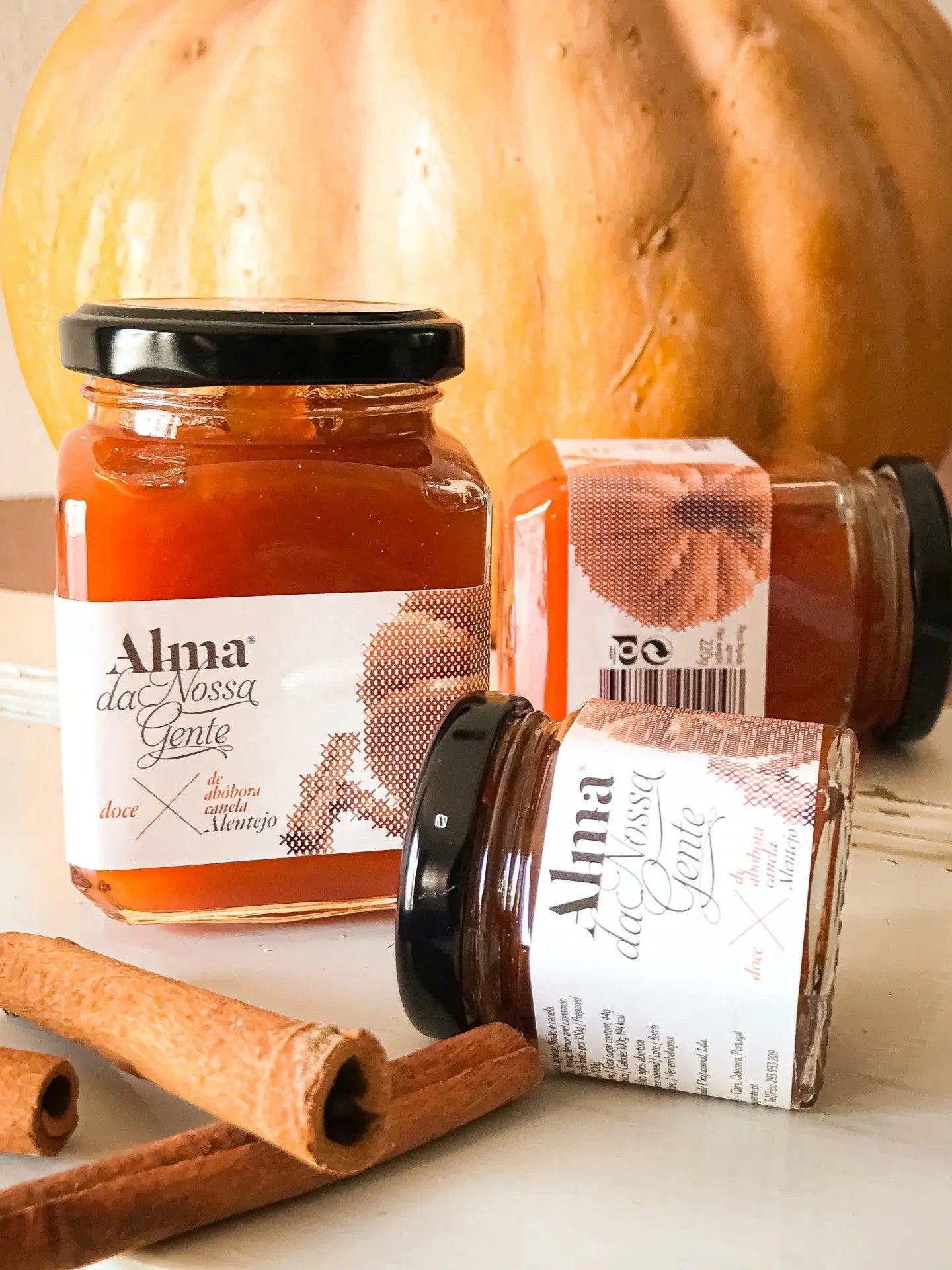 Doce de Abobora e Canela 220gr - Alma da Nossa Gente Loja do Castro