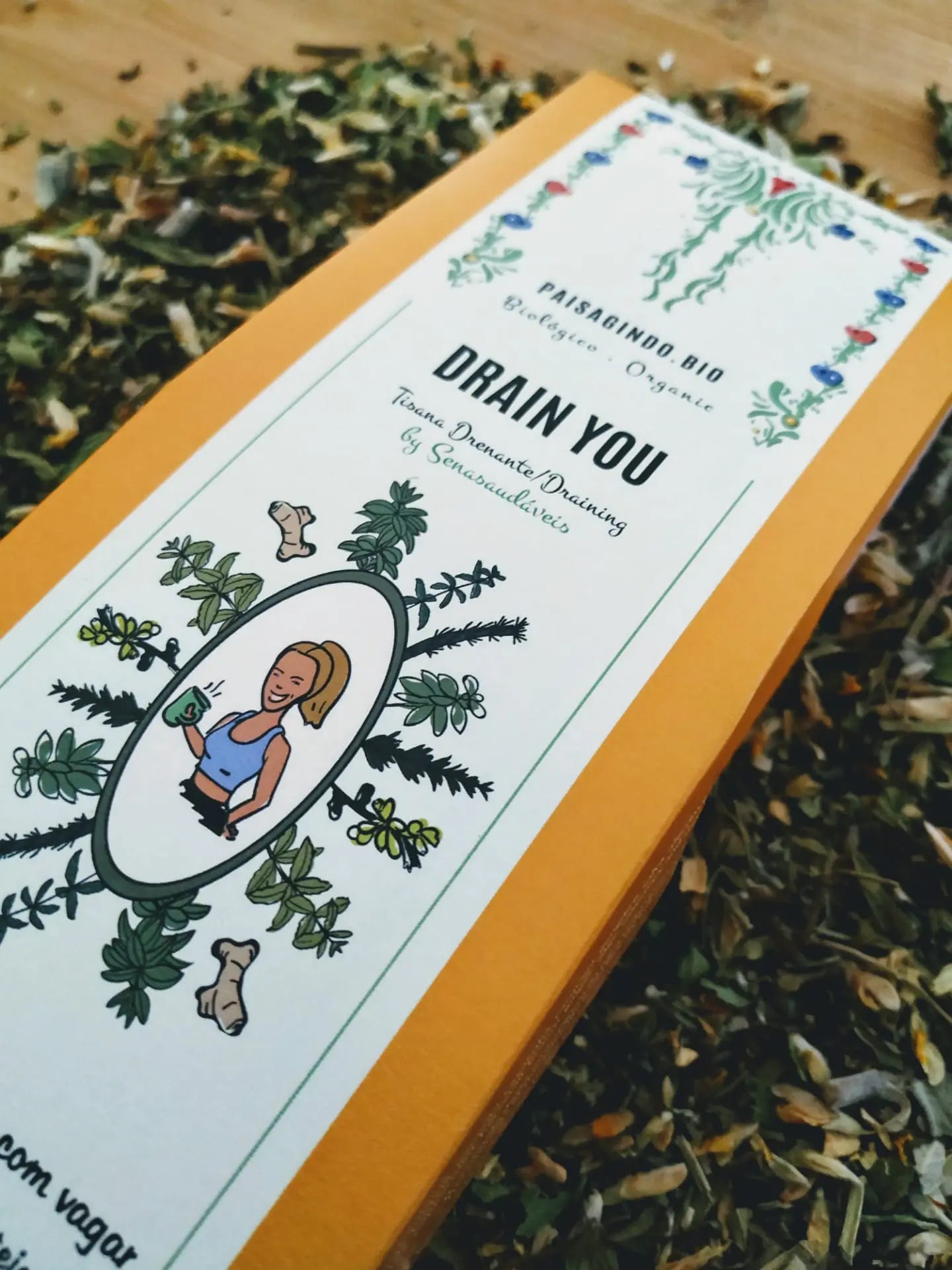 Tisana DRAIN YOU by "Senasaudáveis" Loja do Castro