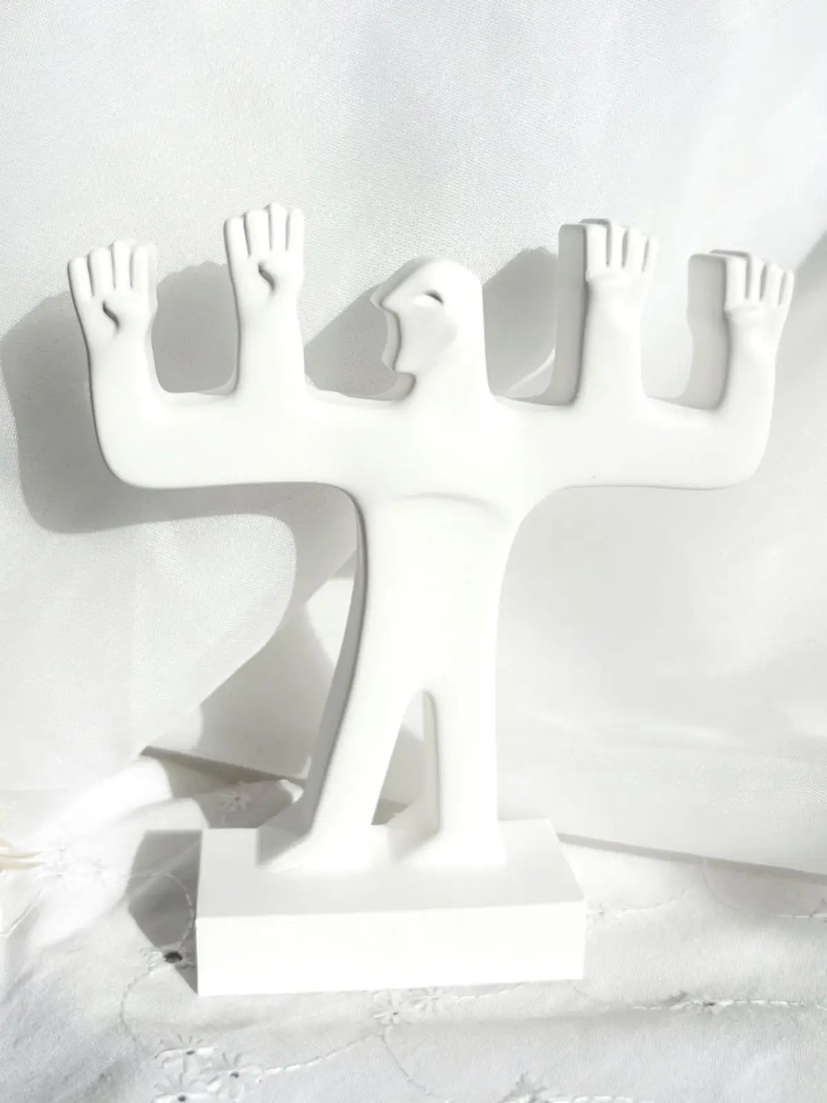 Estatueta Homem Vitruviano de Gesso Perfumado