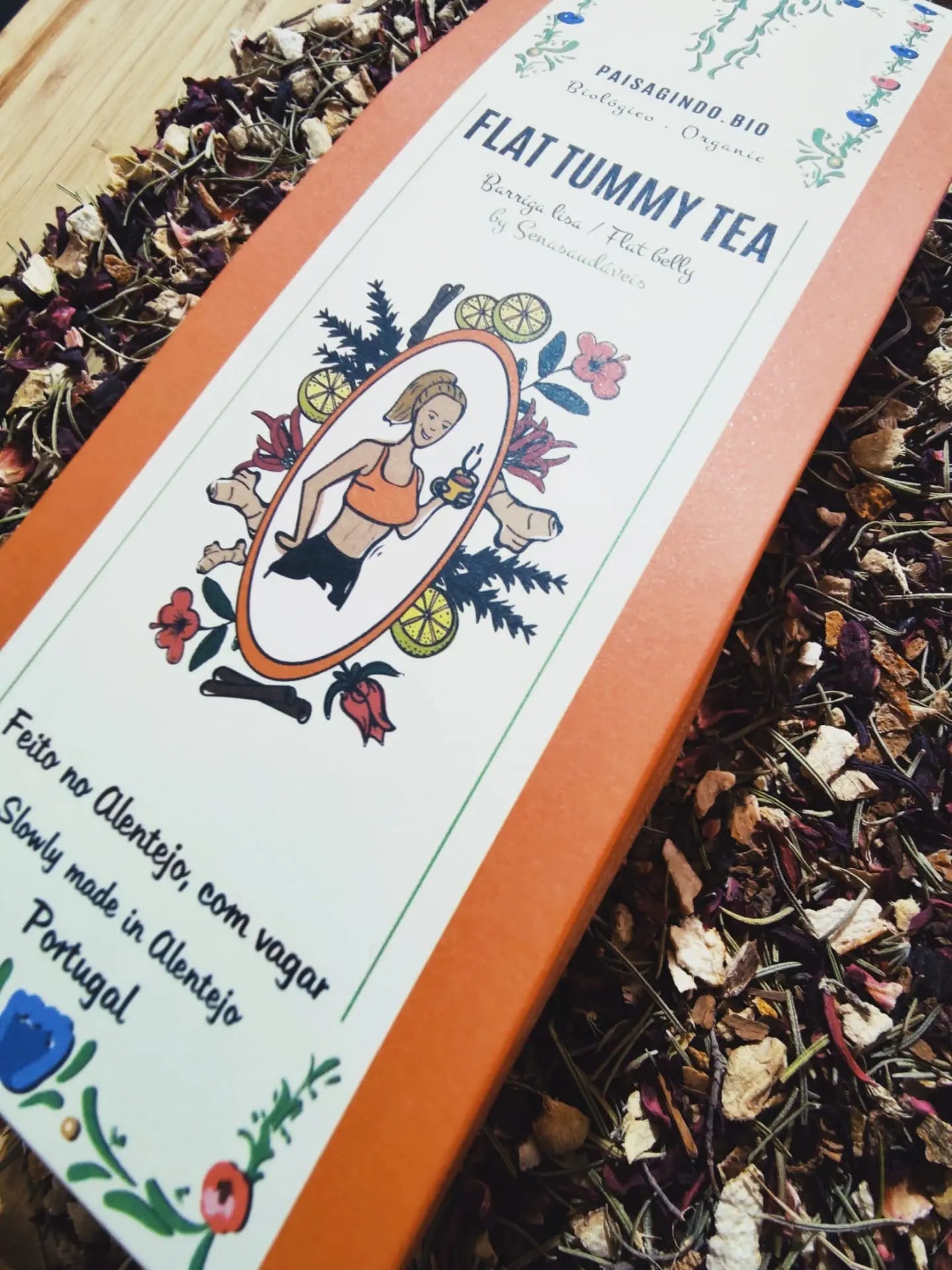 Tisana FLAT TUMMY TEA by "Senasaudáveis" Loja do Castro