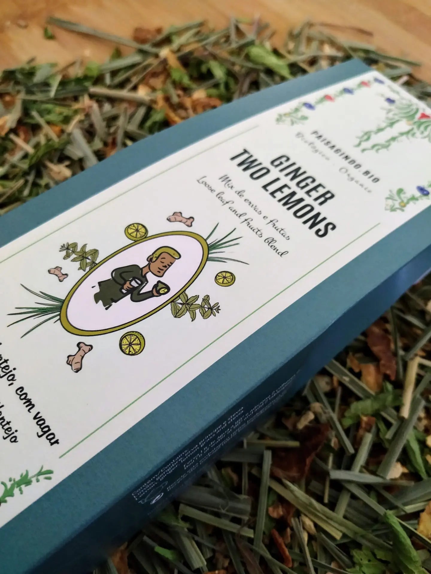 Tisana Ginger Two Lemons - Paisagindo Loja do Castro