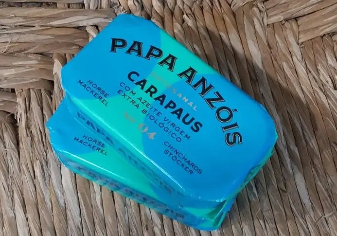 Carapau em Azeite Virgem Extra Biológico 120g - Papa Anzóis Loja do Castro