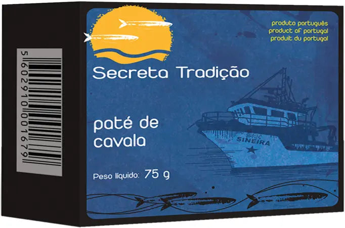 Paté de Cavala 75g - Secreta Tradição Loja do Castro