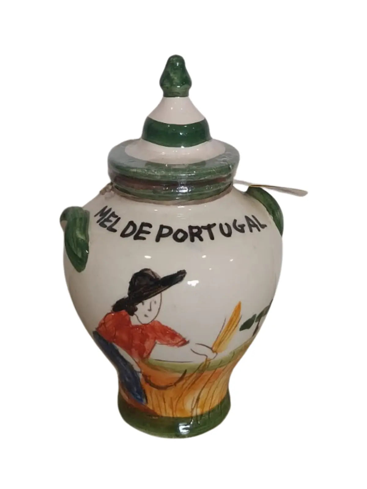 Pote de Barro Pintado á Mão - Mel 420gr (3)