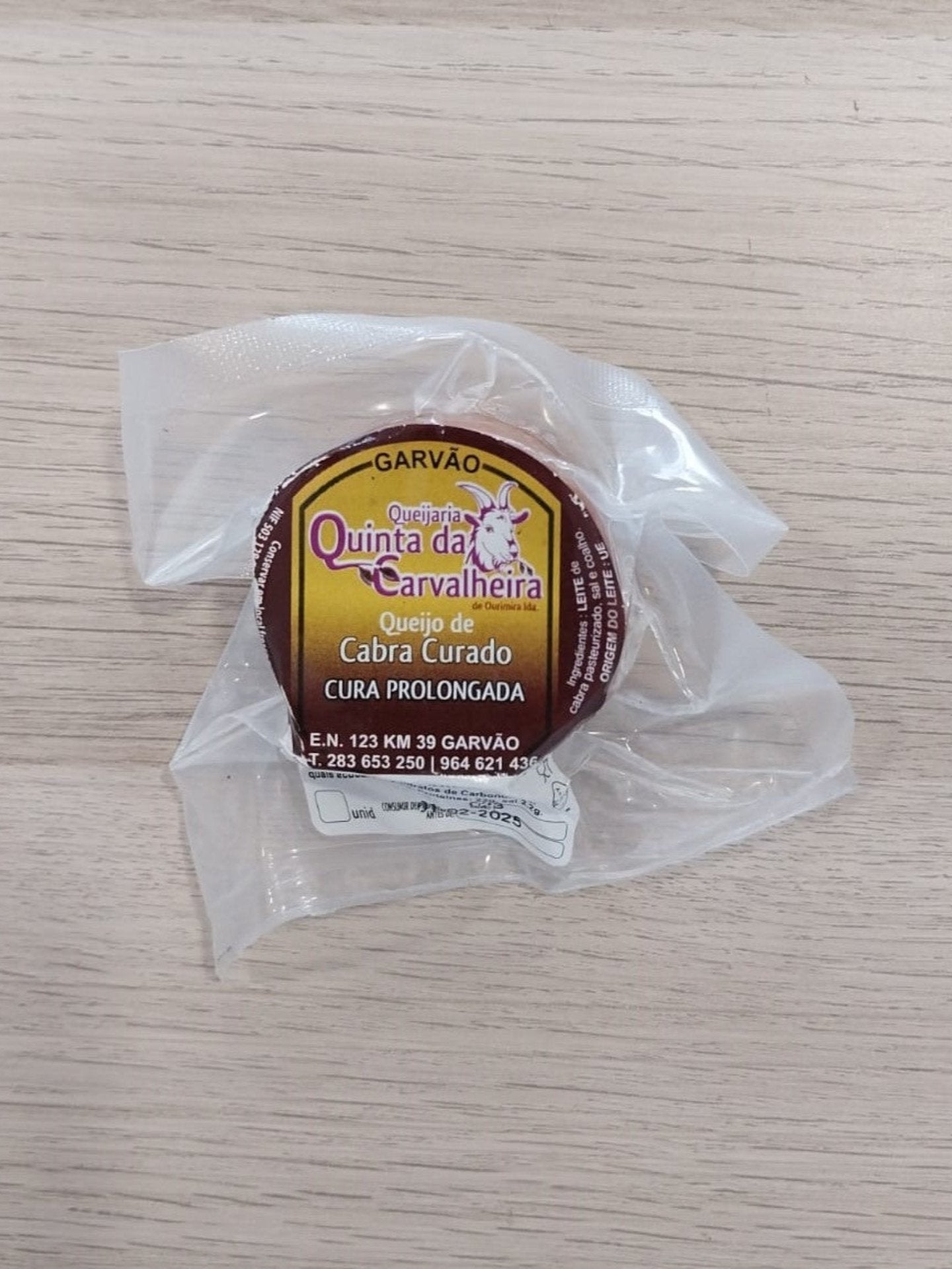 Queijo de Cabra Cura Prolongada - Quinta da Carvalheira