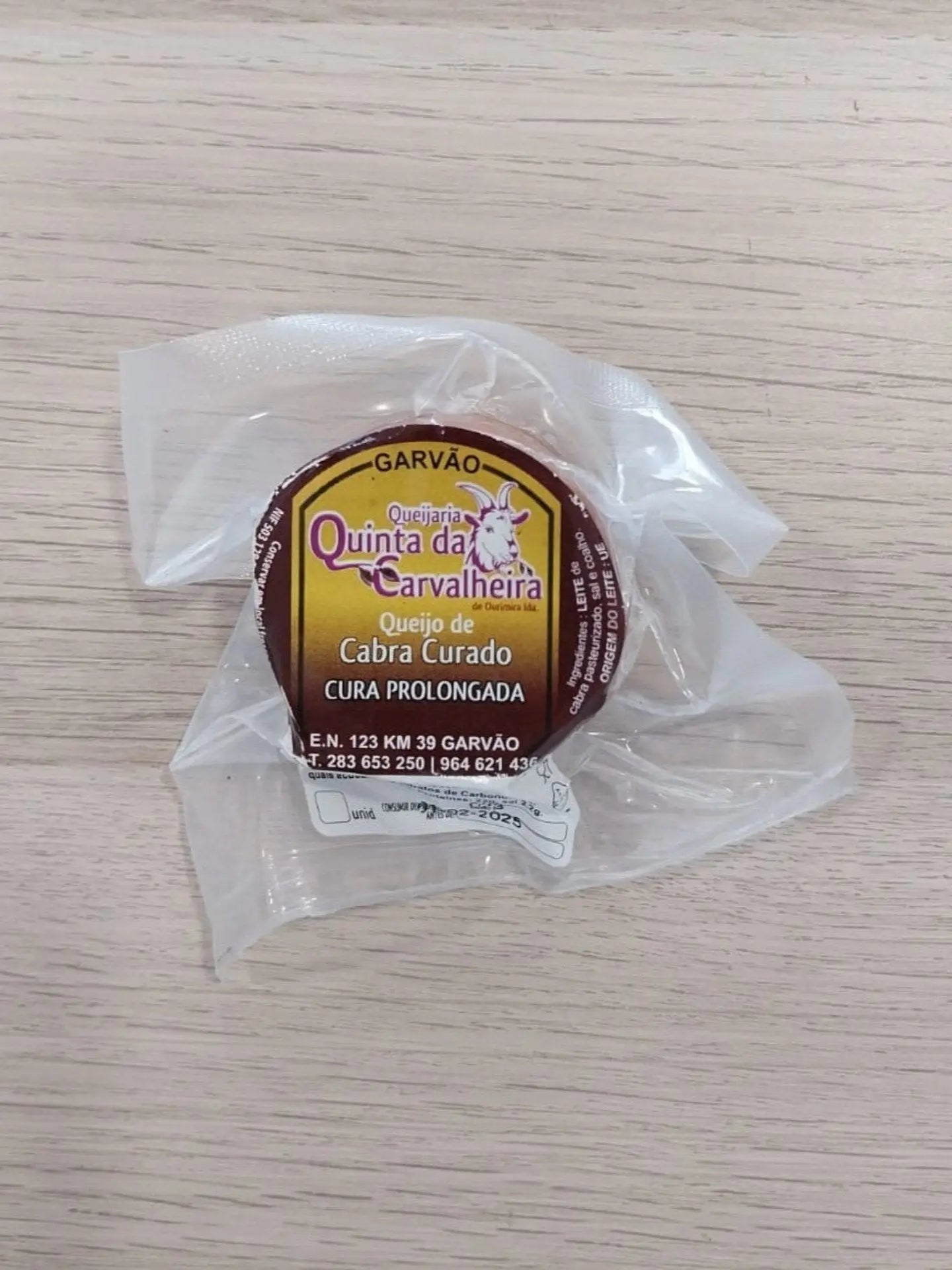 Queijo de Cabra Cura Prolongada - Quinta da Carvalheira Loja do Castro