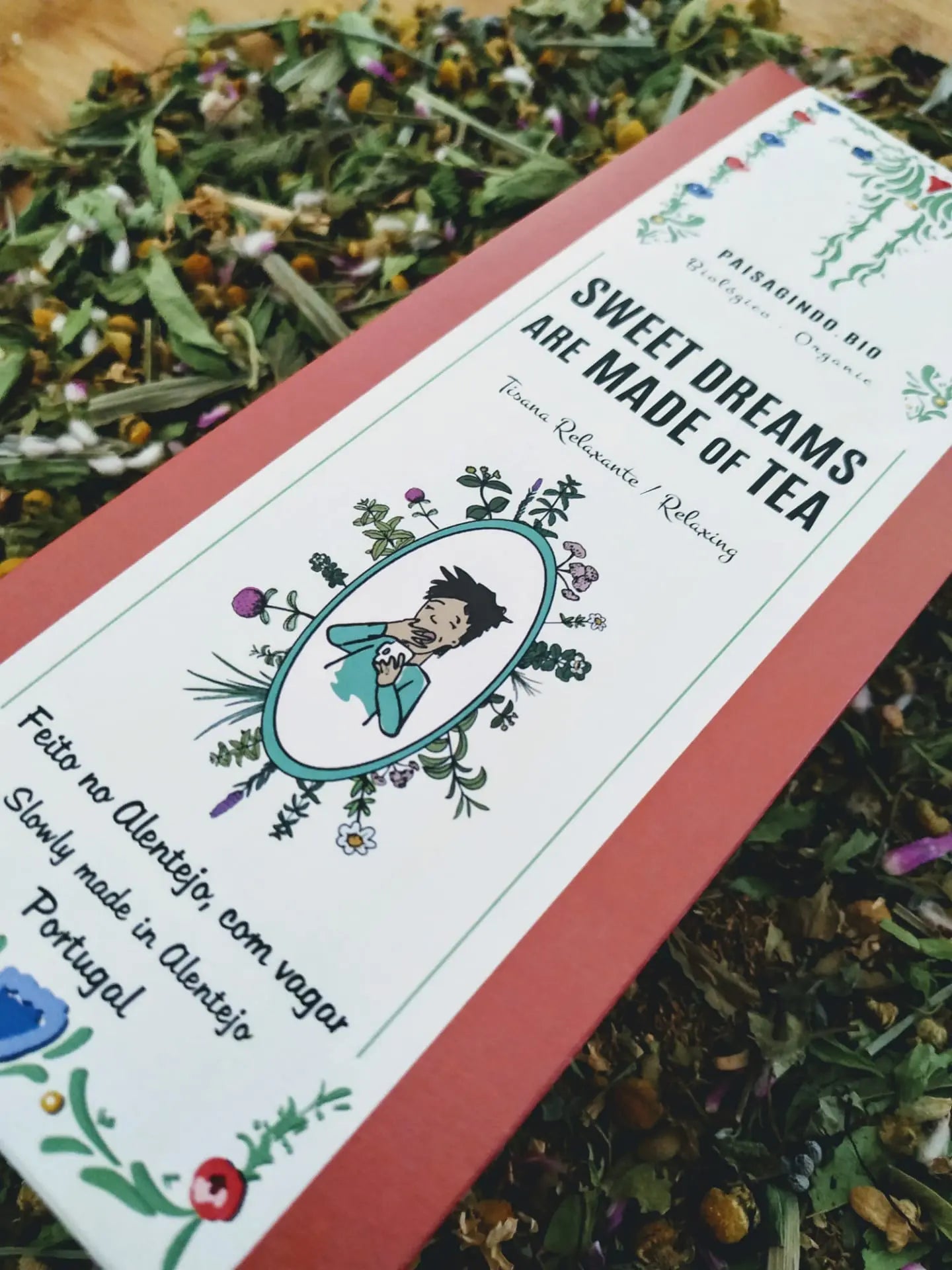 Tisana Sweet Dreams Are Made Of Tea - Paisagindo Loja do Castro