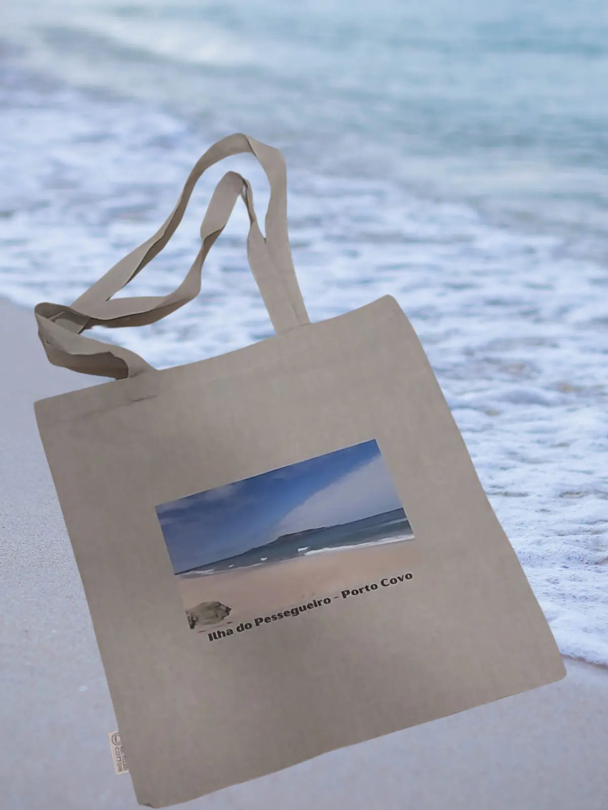Tote Bag Estampado Ilha Pessegueiro