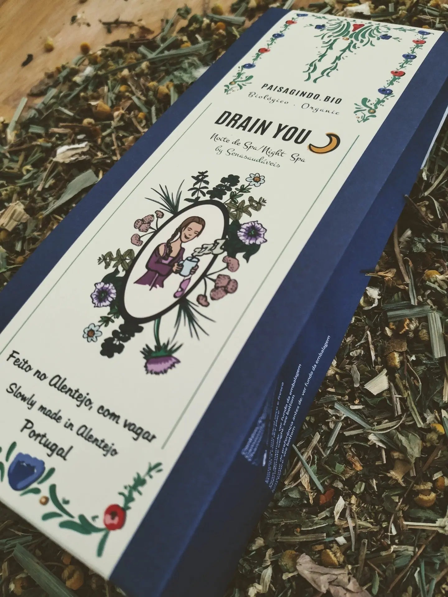 Tisana DRAIN YOU NIGHT by "Senasaudáveis" Loja do Castro