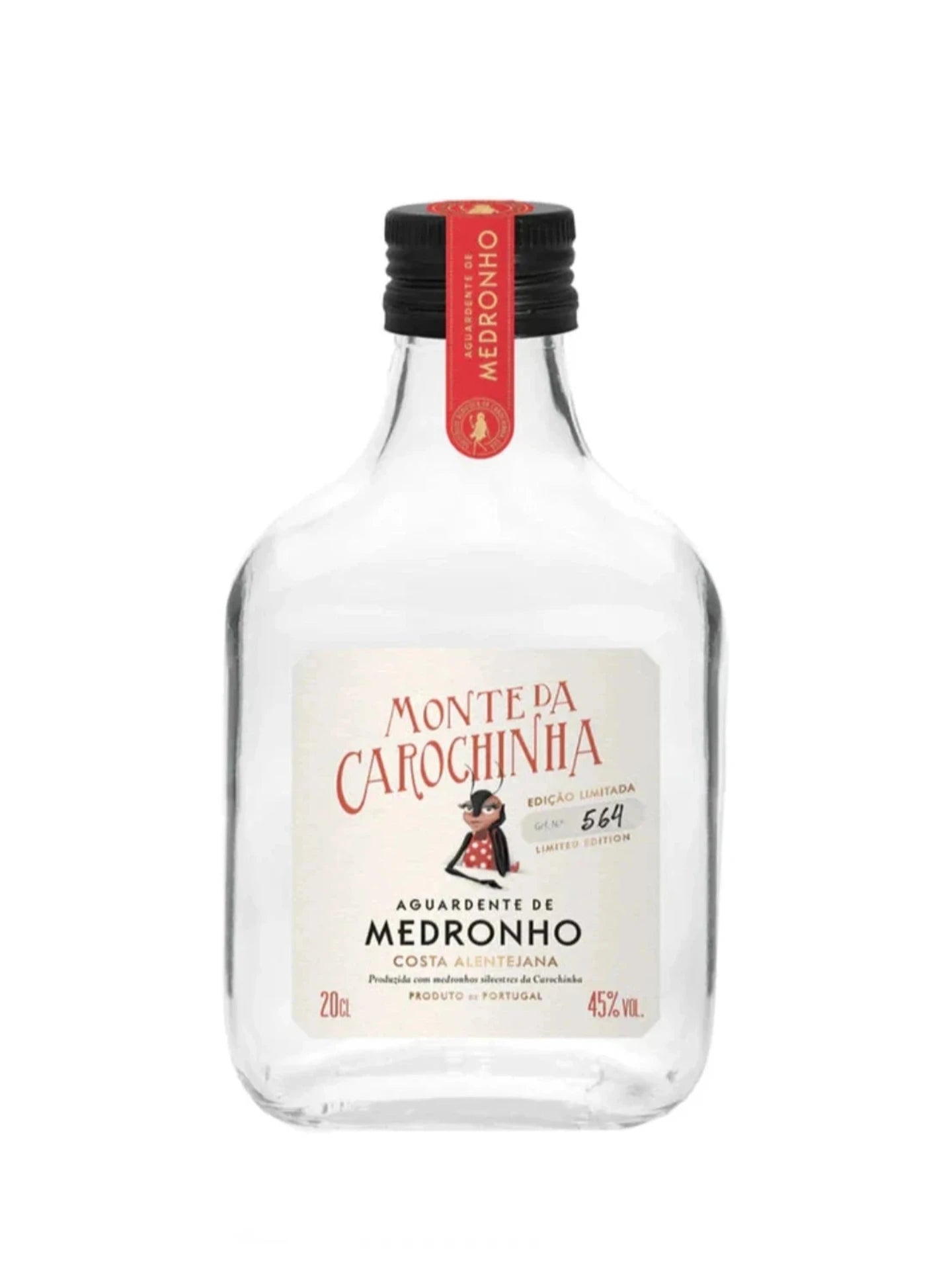 Aguardente Medronho Monte da Carochinha 45%Vol 200ml