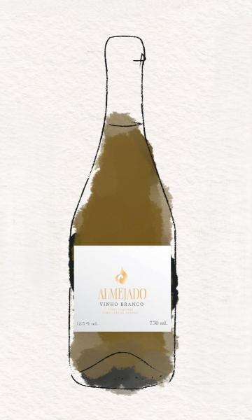 Adegas Vinhas Novas Almejado White Golden Wine 2023