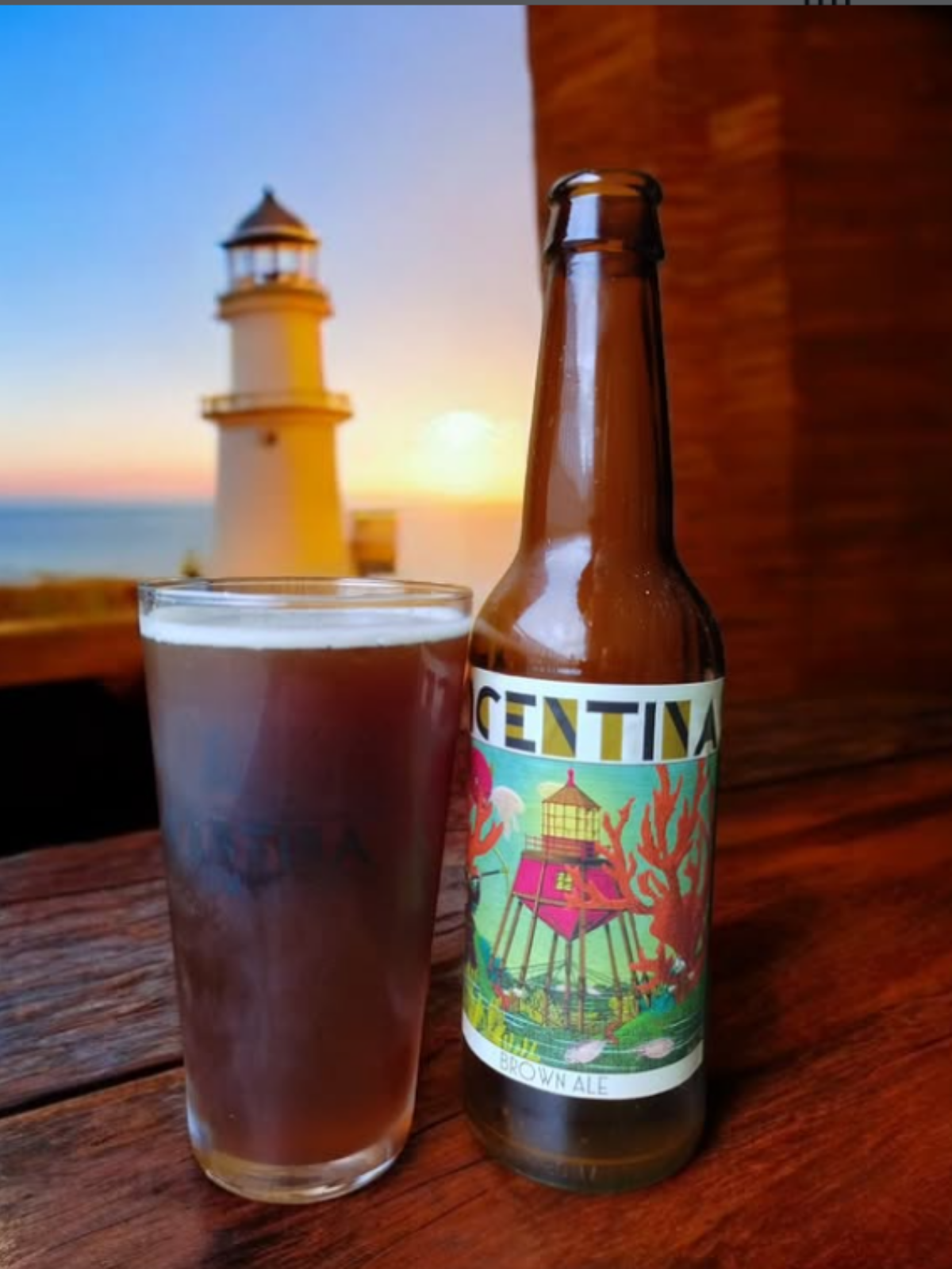 Cerveja Artesanal Vicentina Brown Ale