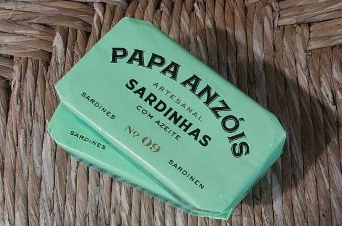 Sardines with Virgin Olive Oil 120g - Papa Anzóis