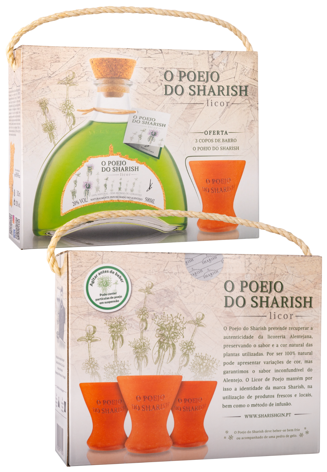 Licor de Poejo Sharish 