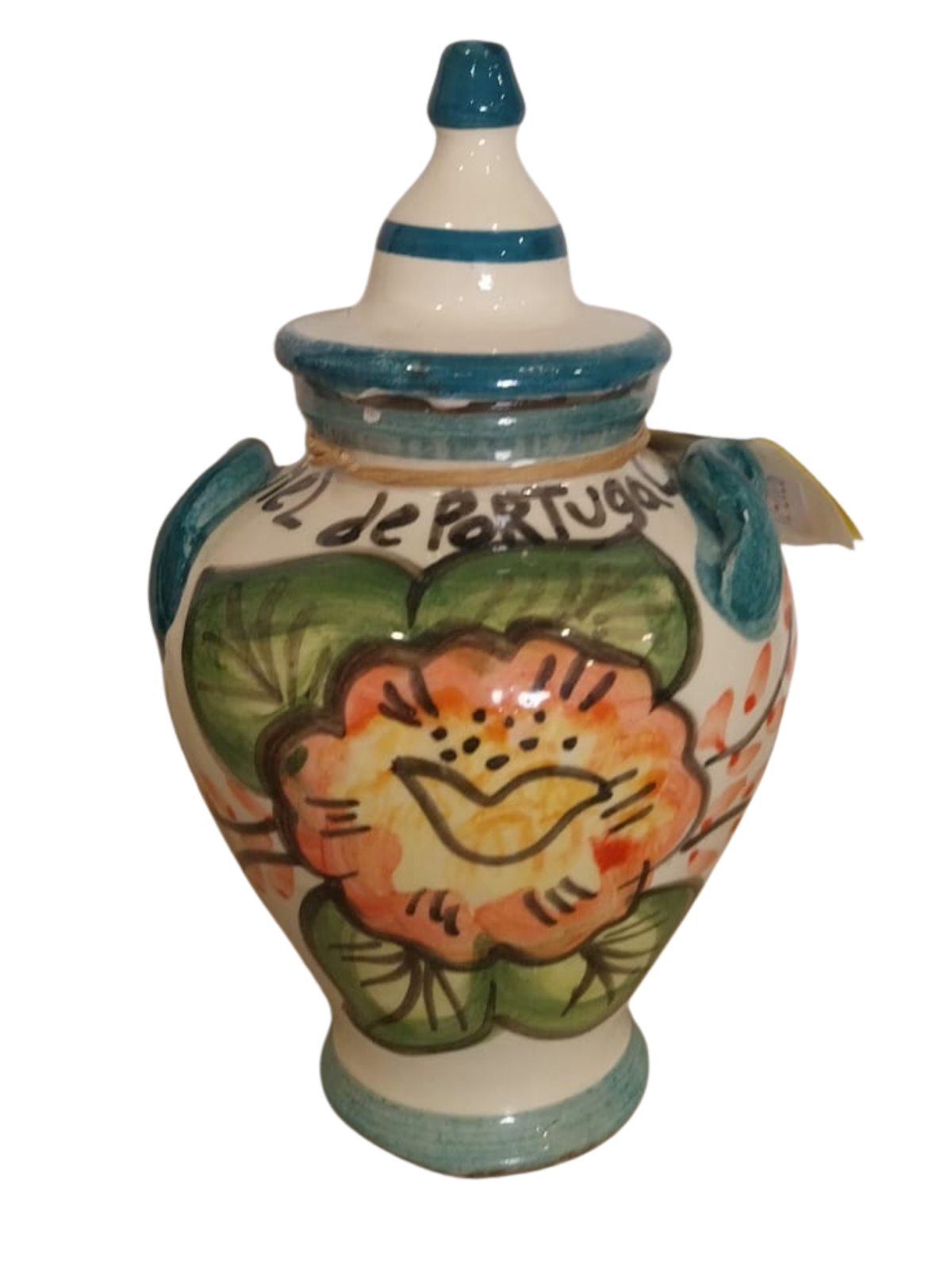 Pote de Barro Pintado á Mão - Mel 420gr (6)