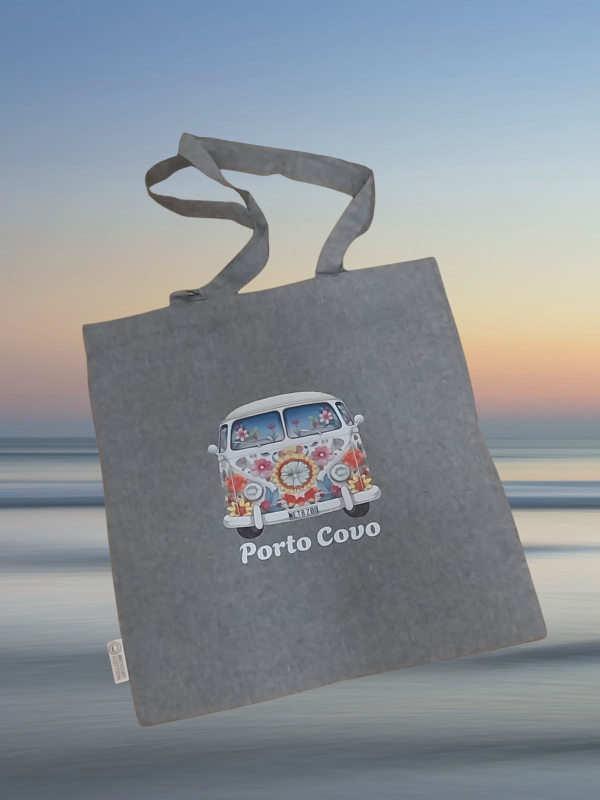 Tote Bag Estampado Pão de Forma Porto Covo